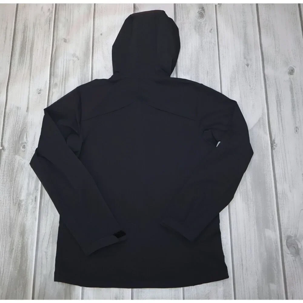 NEW REI Co-op Activator Soft-Shell Hiking Hoodie - Men's M Black Water Repellant